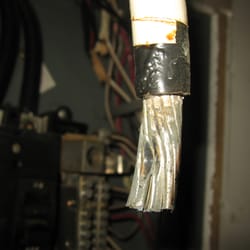 Current Electrical Mechanical - PANEL BURNED NEUTRAL FROM LOOSE CONNECTION