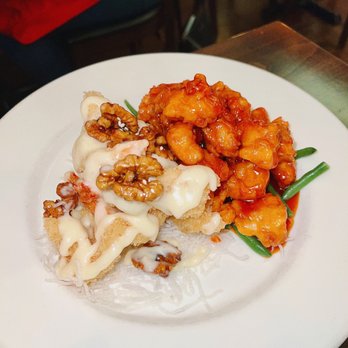 Wild Ginger - crispy chicken & shrimp with honey walnuts - Asian Fusion Near Me - Sicklerville, New Jersey Wild Ginger - crispy chicken & shrimp with honey walnuts - Asian Fusion Near Me - Sicklerville, New Jersey