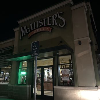 McAlister's Deli - All the lights off except the open sign - Delis Near Me - Amarillo, Texas McAlister's Deli - All the lights off except the open sign - Delis Near Me - Amarillo, Texas