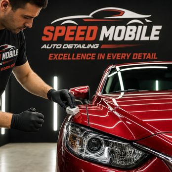 Speed Mobile Auto Detailing - Applying a 5 year ceramic coating for a customer. - Auto Detailing Near Me - Santa Clarita, California Speed Mobile Auto Detailing - Applying a 5 year ceramic coating for a customer. - Auto Detailing Near Me - Santa Clarita, California