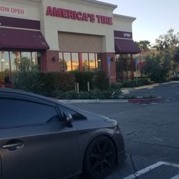 My vehicle waiting for the shop to open at 8am, Saturday.
