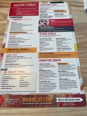 Menu photo 2 The Big Biscuit Prairie Village, KS