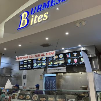 Burmese Bites - Food court store front - Burmese Near Me - Elmhurst, New York