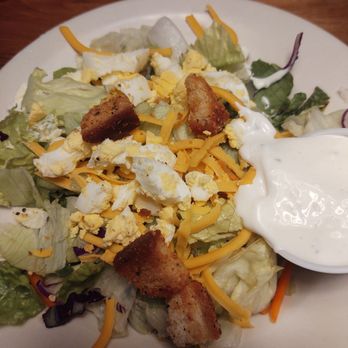 Texas Roadhouse - Salad with Bacon and egg - Steakhouses Near Me - Chesapeake, Virginia Texas Roadhouse - Salad with Bacon and egg - Steakhouses Near Me - Chesapeake, Virginia