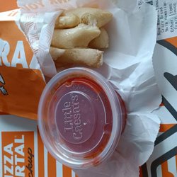 Little Caesars Pizza - Crazy Bread and Crazy Sauce