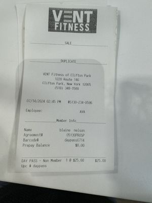 VENT Fitness - Clifton Park