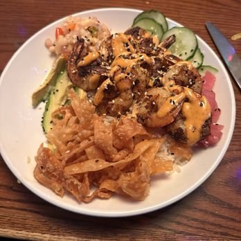 Vintage Brewing - Blackened Shrimp Bowl - Breweries Near Me - Madison, Wisconsin