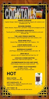 Menu photo 4 Lake Street Pub Roselle, IL