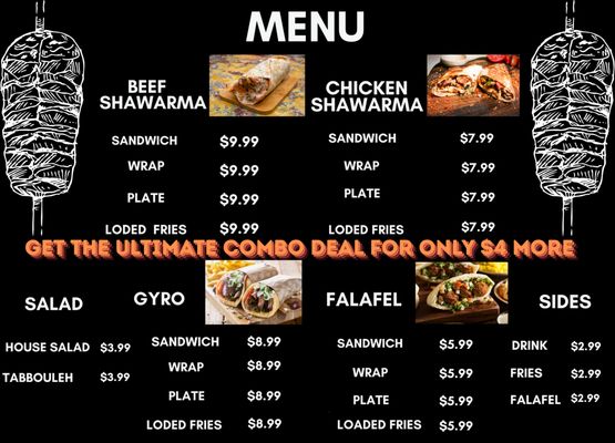 Menu photo 2 Daan MIddle Eastern Cuisine Fargo, ND
