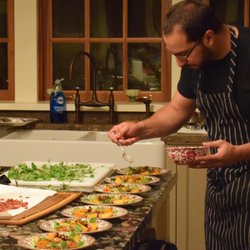 Double Diamond Chefs - In action Plating Beets