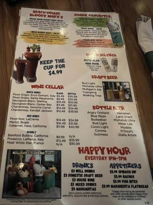 Menu photo 3 Mulligan's Beach House Bar & Grill Jensen Beach, FL