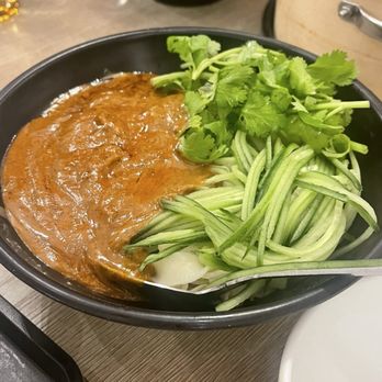 Duck & Dumpling - Vegan sesame noodle - Chinese Near Me - Plano, Texas