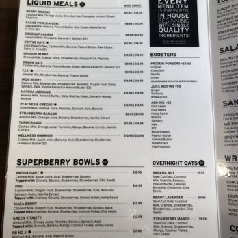 Fruitive - Healthy Food & Smoothies - Menu - Juice Bars & Smoothies Near Me - Washington, DC, District of Columbia Fruitive - Healthy Food & Smoothies - Menu - Juice Bars & Smoothies Near Me - Washington, DC, District of Columbia