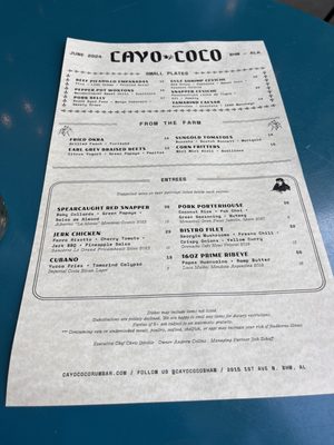 Menu photo 4 Cayo Coco Rum Bar & Restaurante Birmingham, AL