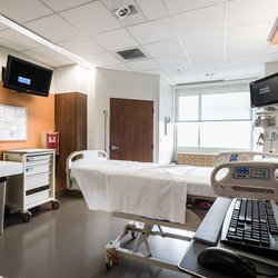 University Health University Hospital - Patient recovery room at University Hospital