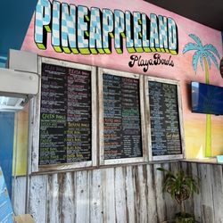 Playa Bowls - Menu (march 2025)