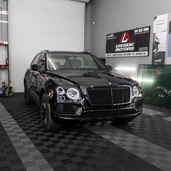 Luxside Motors - Bentley Bentayga protected with full front PPF and ceramic IR window tint at Luxside Motors in Sarasota. Premium protection, clean install. - Car Window Tinting Near Me - Sarasota, Florida Luxside Motors - Bentley Bentayga protected with full front PPF and ceramic IR window tint at Luxside Motors in Sarasota. Premium protection, clean install. - Car Window Tinting Near Me - Sarasota, Florida