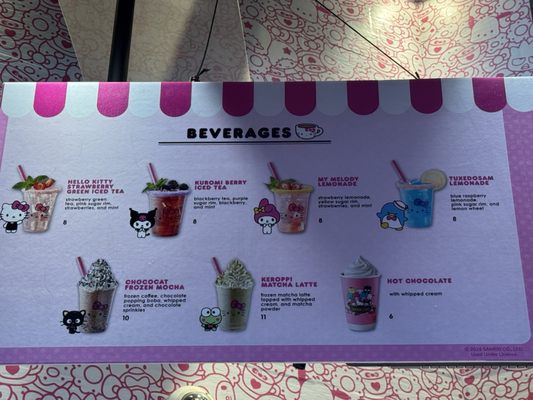 Menu photo 5 Hello Kitty And Friends Cafe Universal City, CA