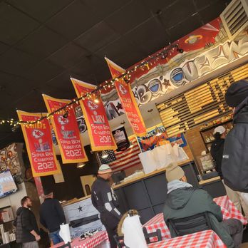 John Brown BBQ - Looks like they're Chiefs fans.  Good luck - Barbeque Near Me - Long Island City, New York