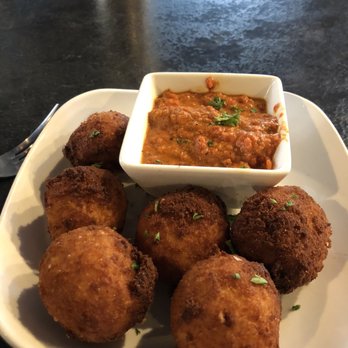 Mellow Fellow - Stuffed Risotto Balls - American Near Me - Reno, Nevada Mellow Fellow - Stuffed Risotto Balls - American Near Me - Reno, Nevada