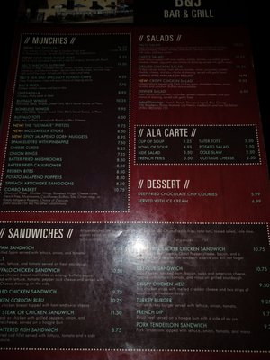 Menu photo 6 B & J Bar and Grill Austin, MN