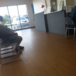 New Orleans DMV Office - Inside. Sort of cool