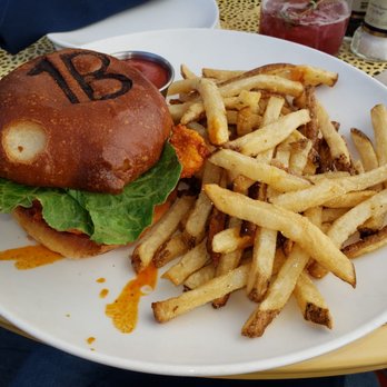 One Bourbon - Spicy chicken sandwich - American Near Me - Grand Rapids, Michigan One Bourbon - Spicy chicken sandwich - American Near Me - Grand Rapids, Michigan