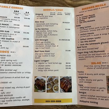 Chick'n Rotonda - Menu - Filipino Near Me - Middle Village, New York