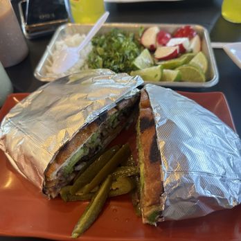 El Burro Veloz - Torta de asada with avocado - Mexican Near Me - Antioch, California El Burro Veloz - Torta de asada with avocado - Mexican Near Me - Antioch, California
