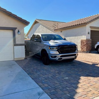 Amazing Pavers Construction - a truck parked in front of a house - Landscaping Near Me - Phoenix, Arizona Amazing Pavers Construction - a truck parked in front of a house - Landscaping Near Me - Phoenix, Arizona