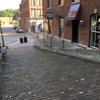 Vinny Vanucchi's - The hill down and out when you leave. (Or you can do the stairs) - Italian Near Me - Galena, Illinois Vinny Vanucchi's - The hill down and out when you leave. (Or you can do the stairs) - Italian Near Me - Galena, Illinois