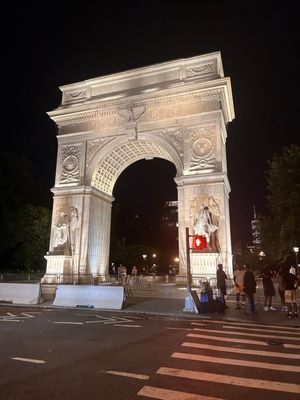 Washington Square Arch by null