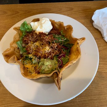 Beny's Diner - Shredded beef taco salad the shell was so delicious - Mexican Near Me - Cortez, Colorado