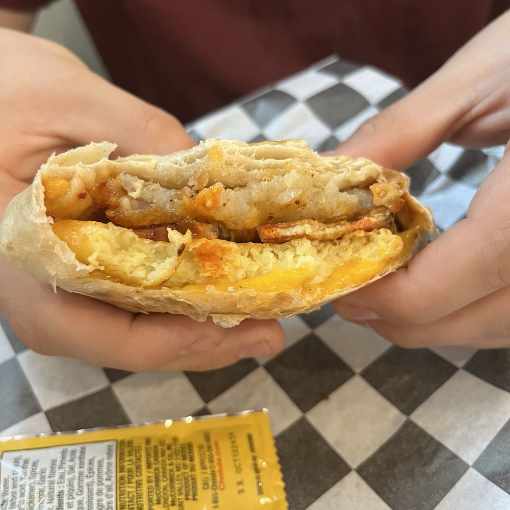 Angelhearts Donuts - Brunch wrap - Vegan Near Me - Ithaca, New York Angelhearts Donuts - Brunch wrap - Vegan Near Me - Ithaca, New York