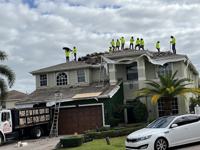 Slide of Bee's Perfect Roofing