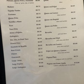 Al Fin - 8-13-18 menu - Latin American Near Me - Daly City, California Al Fin - 8-13-18 menu - Latin American Near Me - Daly City, California