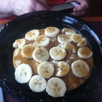 Oneil's Kitchen - banana pancakes.  beautiful right - American Near Me - Mashpee, Massachusetts