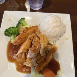 Chicken Teriyaki, very good