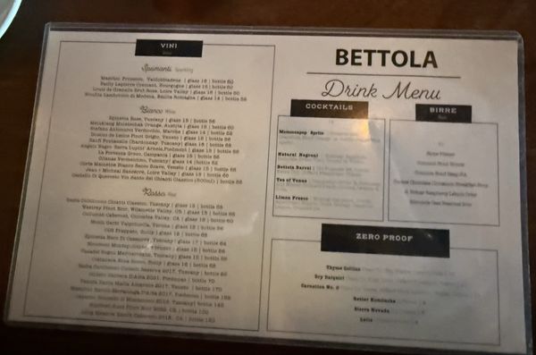 Menu photo 3 Bettola Birmingham, AL