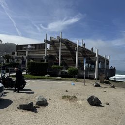 Exterior outside entrance of City of Pacifica - Taco Bell on the beach - Pacifica, California Exterior outside entrance of City of Pacifica - Taco Bell on the beach - Pacifica, California