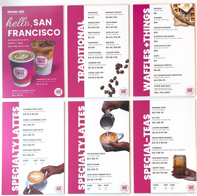 Menu photo 8 Nirvana Soul Coffee San Francisco, CA