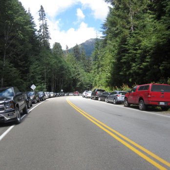 Monte Cristo Ghost Town - Parking lot after completing our hike was overly packed for miles. - Hiking Near Me - Granite Falls, Washington