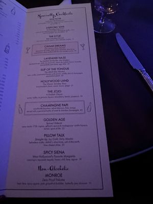 Menu photo 7 Delilah Las Vegas, NV Menu photo 7 Delilah Las Vegas, NV