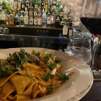 Provender Kitchen + Bar - Lamb bolognese, a classic done just right! - New American Near Me - Ellsworth, Maine Provender Kitchen + Bar - Lamb bolognese, a classic done just right! - New American Near Me - Ellsworth, Maine