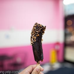 Paleteria La Monarca Michoacana - Had a tough day? Get one of their frozen banana!