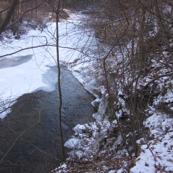 Jacobsburg Environmental Education Center - Bushkill Creek nearly frozen over - Hiking Near Me - Nazareth, Pennsylvania Jacobsburg Environmental Education Center - Bushkill Creek nearly frozen over - Hiking Near Me - Nazareth, Pennsylvania