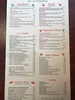 Menu photo 1 Los Aztecas Mexican Grill Princeton, IN Menu photo 1 Los Aztecas Mexican Grill Princeton, IN
