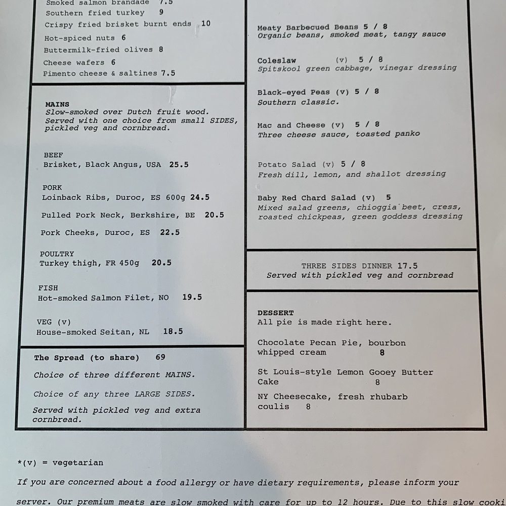 Menu Menu