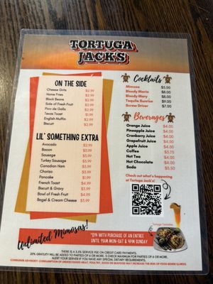 Menu photo 3 Tortuga Jack's Jekyll Island, GA