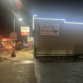Milly's Pizza In The Pan - Outside - Pizza Near Me - Berwyn, Illinois Milly's Pizza In The Pan - Outside - Pizza Near Me - Berwyn, Illinois